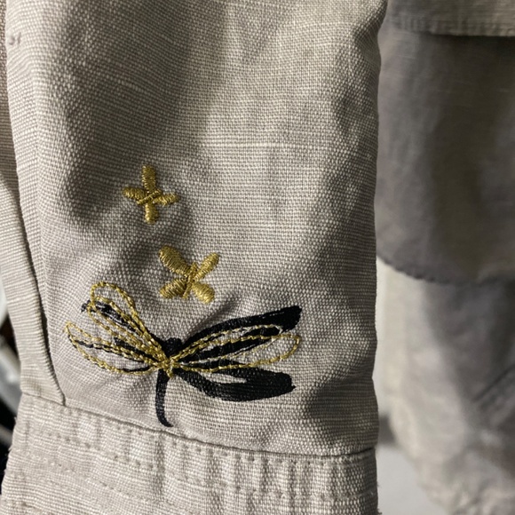 Designer Catimini jacket/ coat linen and cotton 5 years - Picture 5 of 7